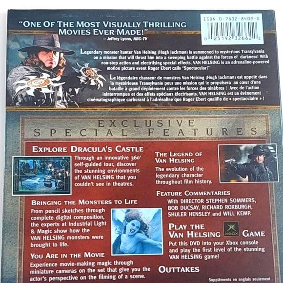 Van Helsing Action Movie **Starring** Hugh Jackman & Kate Beckinsale!!! - Picture 3 of 5